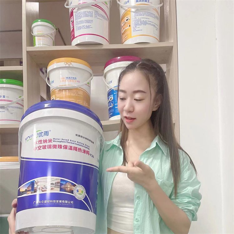 海 南 水性纳米中空玻璃微珠保温隔热材料 阻燃性能合格 精工品质