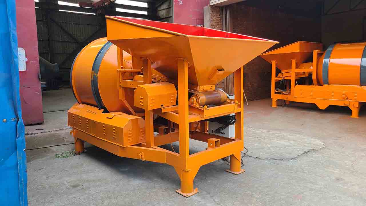 Bolan Machinery 1000/1500 Drum Mixer Customized Large Mobile Concrete Mixing Equipment