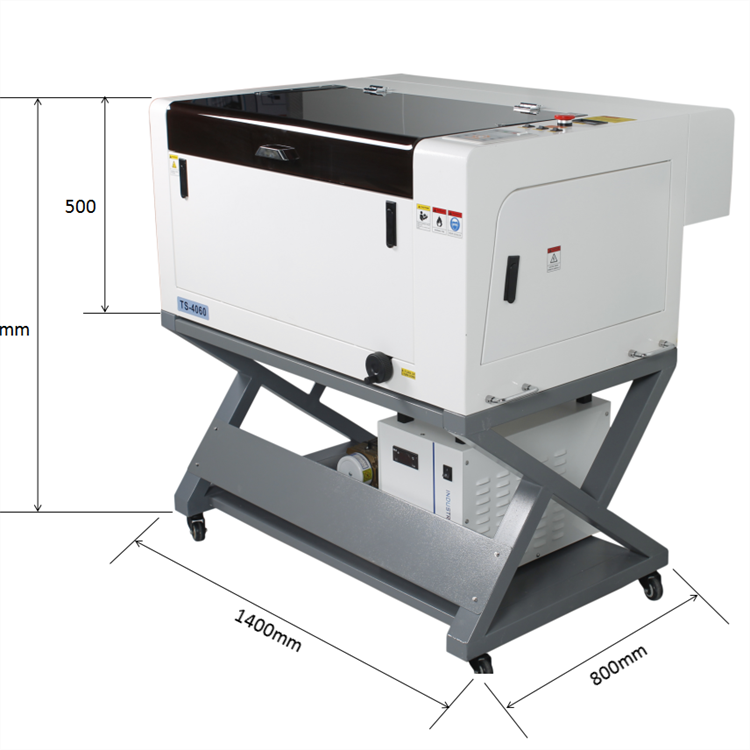 Laser engraving machine 4060 glass acrylic wood board paper towel engraving and marking cutting machine