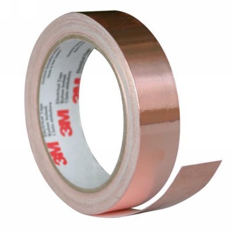 3M1181 Copper Foil Tape Conductive Adhesive Electromagnetic Interference Shielding Static Electricity Release Grounding Easy Die Cutting