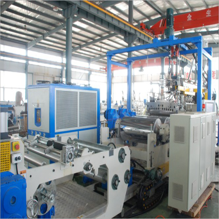 Tenghai PET Sheet Equipment PET Sheet Extrusion Production Line Flat Double Extrusion Equipment