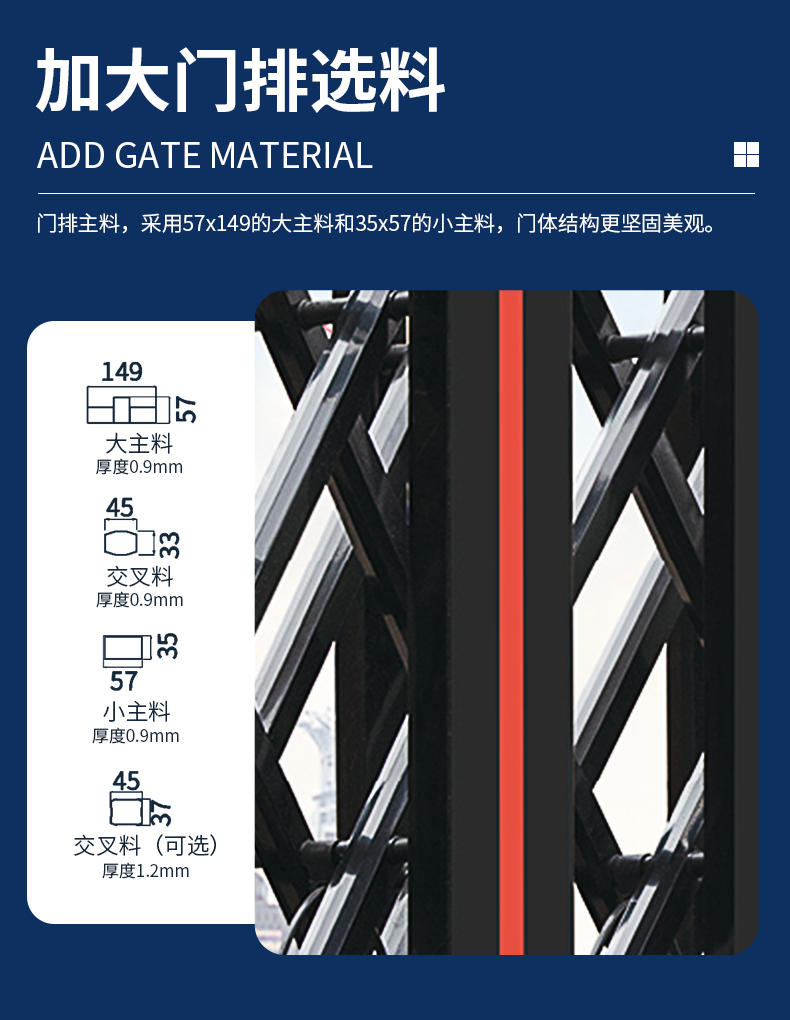 Shengshi Changlong Guard First Generation Community Intelligent License Plate Recognition Electric Telescopic Gate