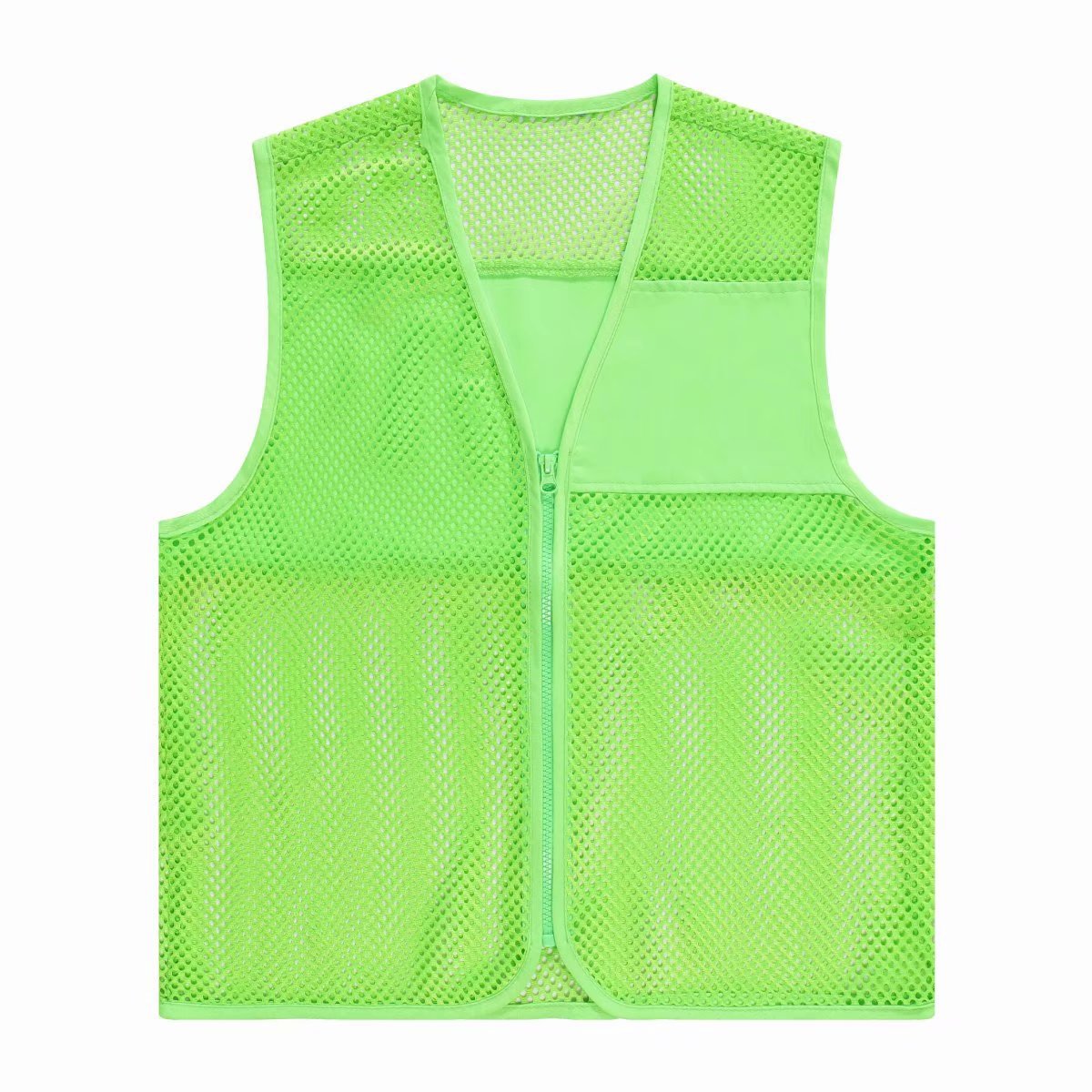 Advertising vest printed logo outdoor volunteer public welfare activities breathable mesh vest vest reflective strip advertising shirt