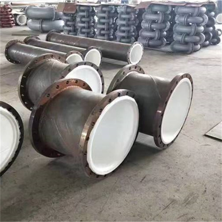 Cangzhou Mingjie Pipe Lining PTFE Pipe Fitting Customized Drinking Water Chemical Gas Procurement Pipe