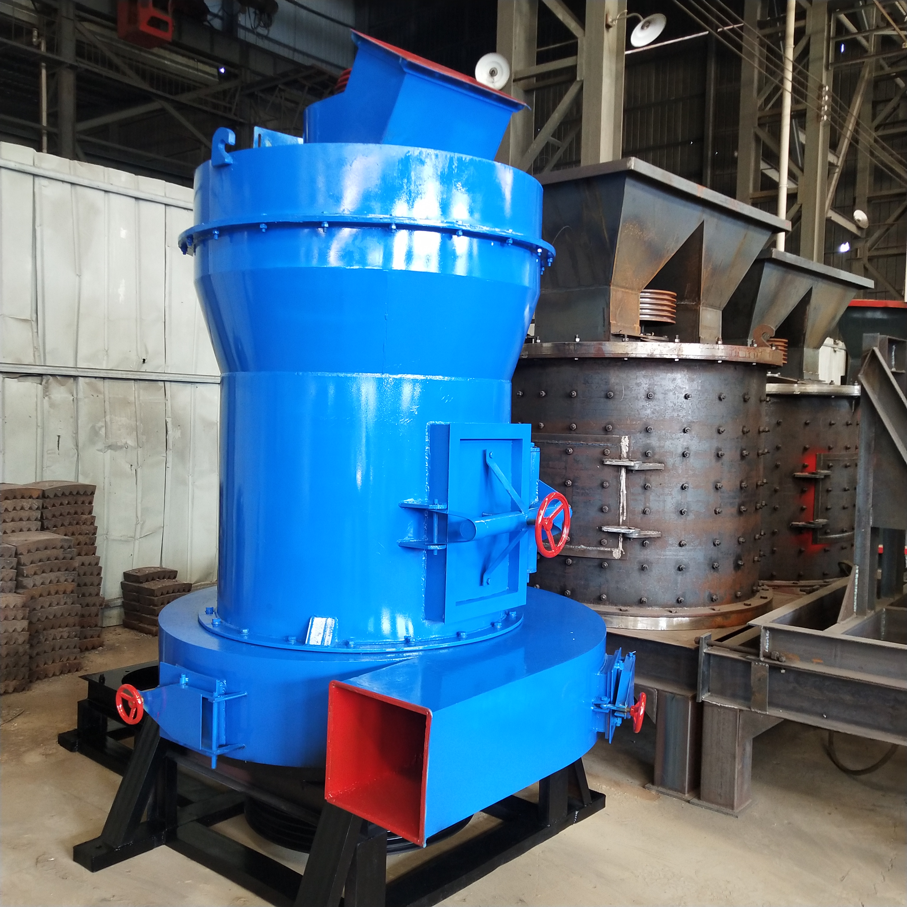 Large Raymond Grinding Machine Ultrafine 600 Mesh Mining Grinding Machine Straight 6R Raymond Grinding Machine