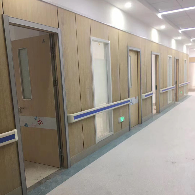 Antibacterial board diseased room doors reduce noise, sound insulation, moisture-proof, sturdy, and durable. Haosen Door Industry provides multiple specifications in bulk