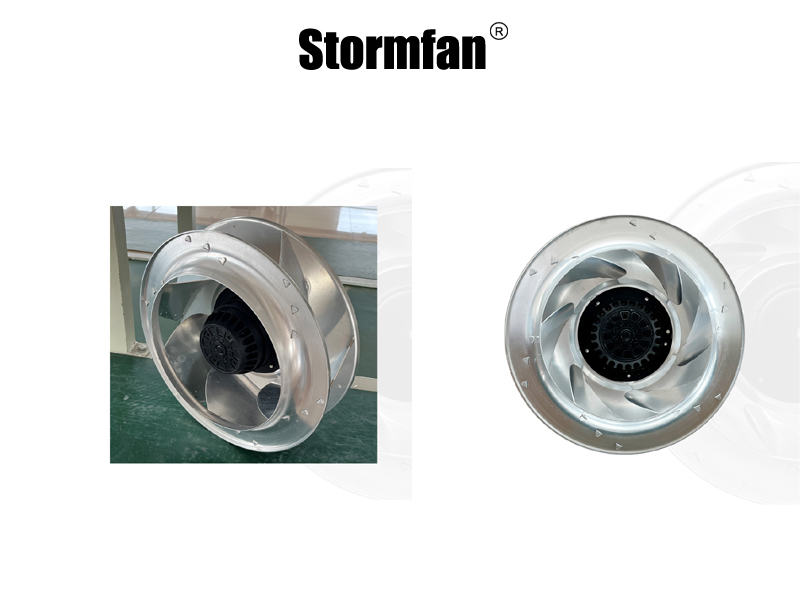 STORMFAN Refrigeration Equipment Room Ventilation Fan Outer Rotor AC Backward Tilt Centrifugal Fan R4E310