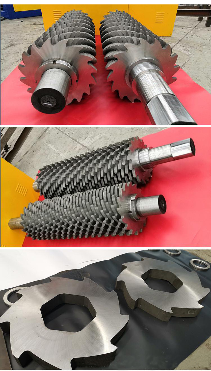 Raw aluminum shredder, powder bone dedicated shredder, new crushing equipment, wear-resistant and durable cutting tools, Kaichuang Machinery