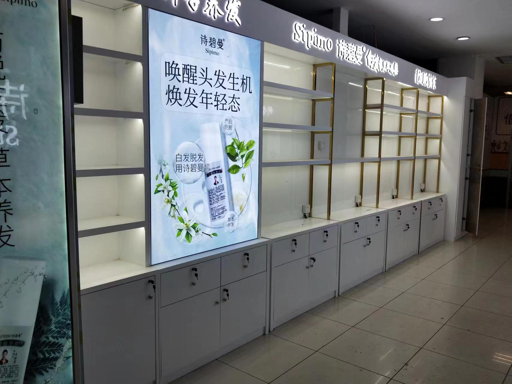 Century Longxiang Paint Exhibition Cabinet is a professional supplier of free door-to-door measurement and design for all stores