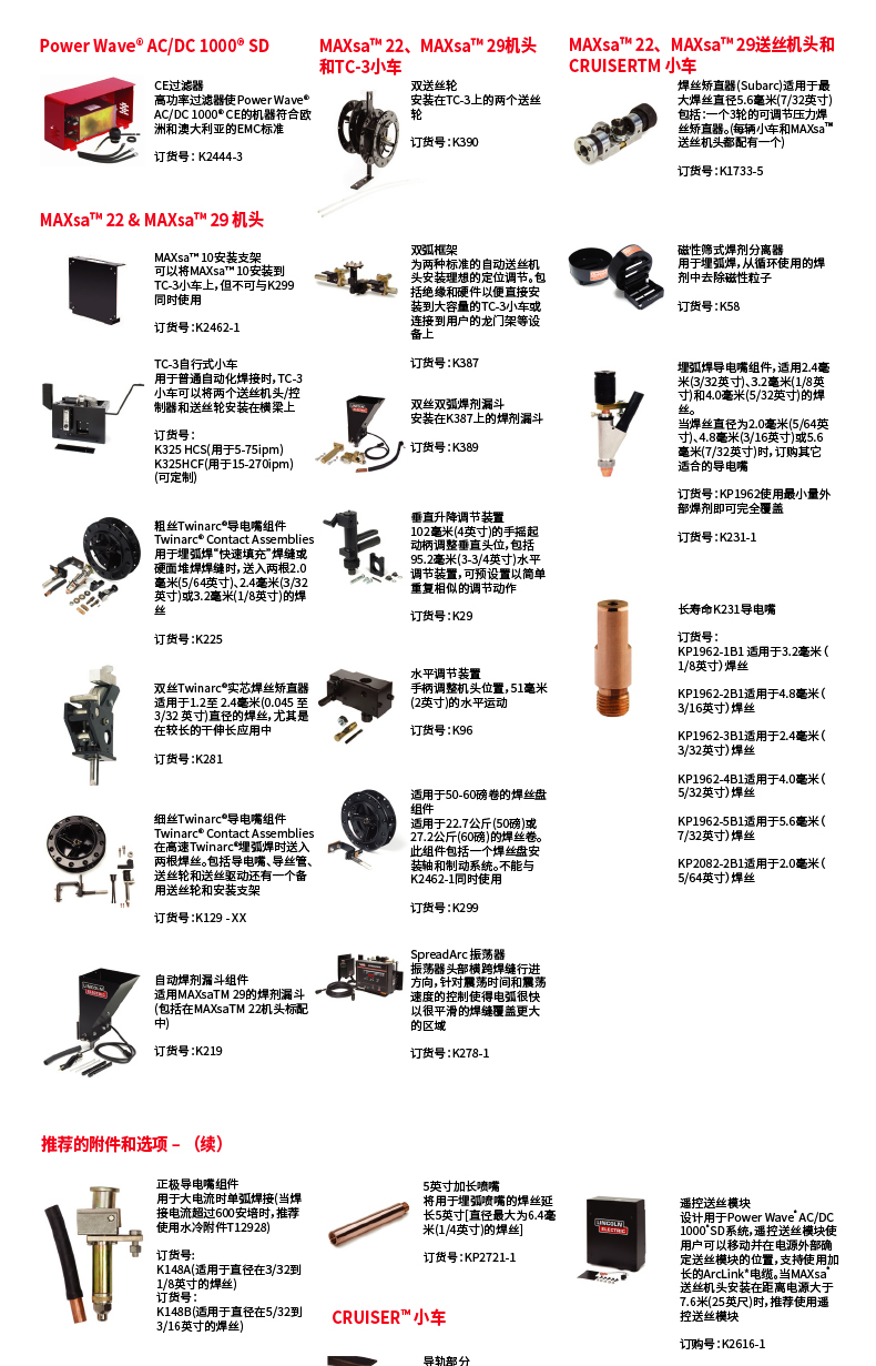 Lincoln welder Submerged arc welding POWER WAVE 1000 SD can connect multiple equipment to reduce installation cost