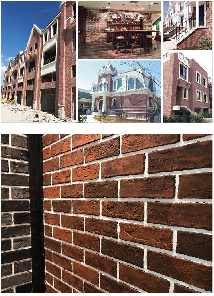 Flexible porcelain, flexible stone, cultural tiles, exterior wall decorative tiles with various shapes for export