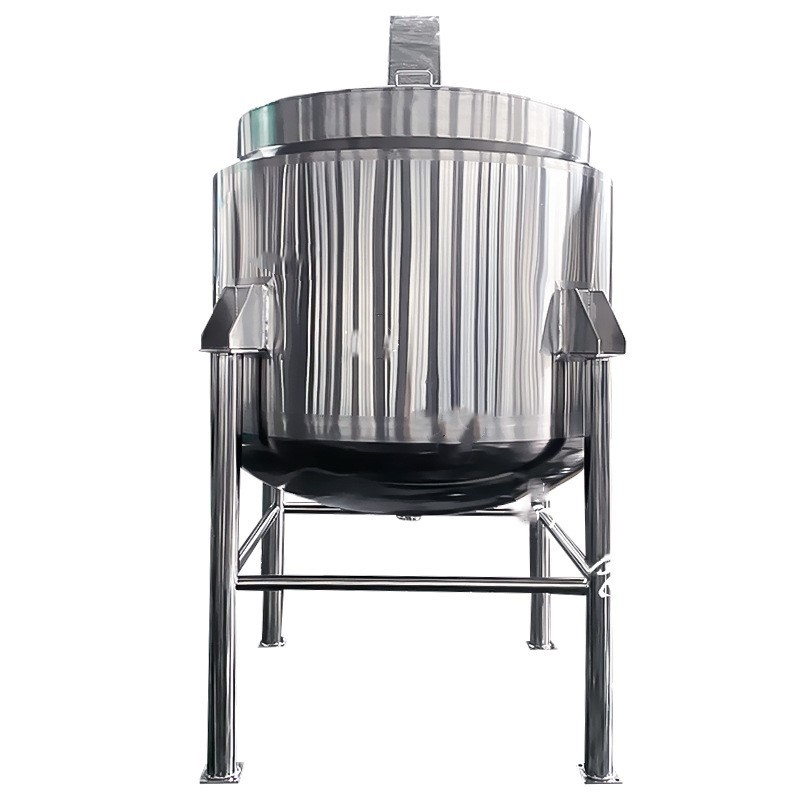 The manufacturer directly supplies 304 stainless steel vacuum mixing tank, and the high cut emulsification tank can be customized according to the drawing