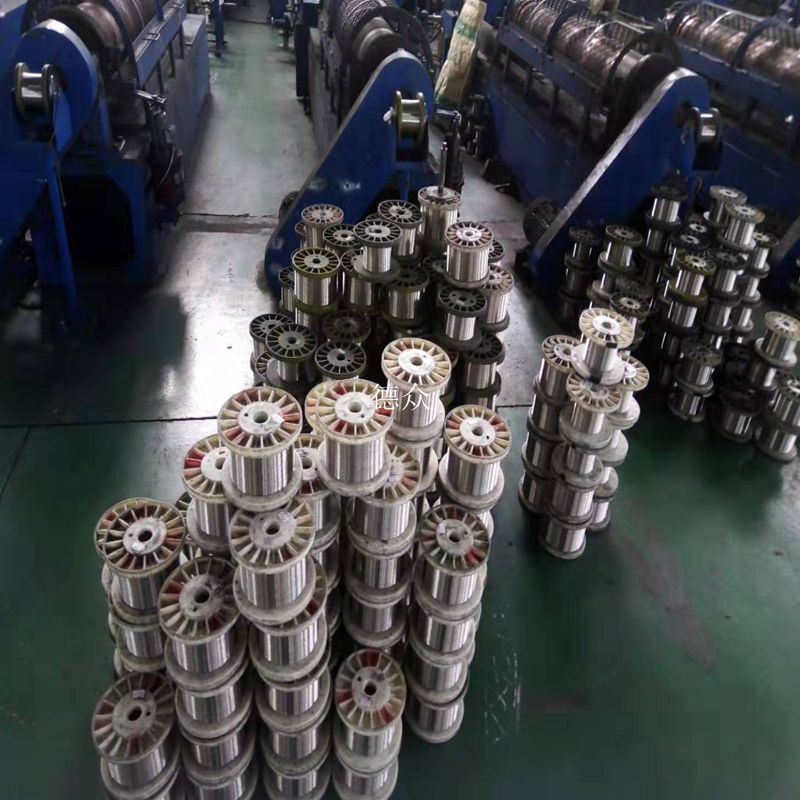 316 stainless steel wire rope 7 * 19 structure 10mm thick diameter national standard 9944-2015 marine crane rope