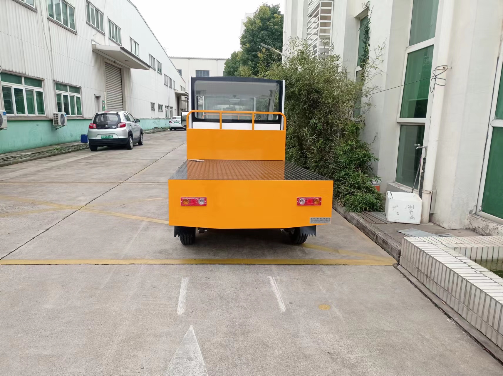 LK28-T battery handling flat car for the yellow flat handling truck of the 2 ton electric pickup truck of Likesda