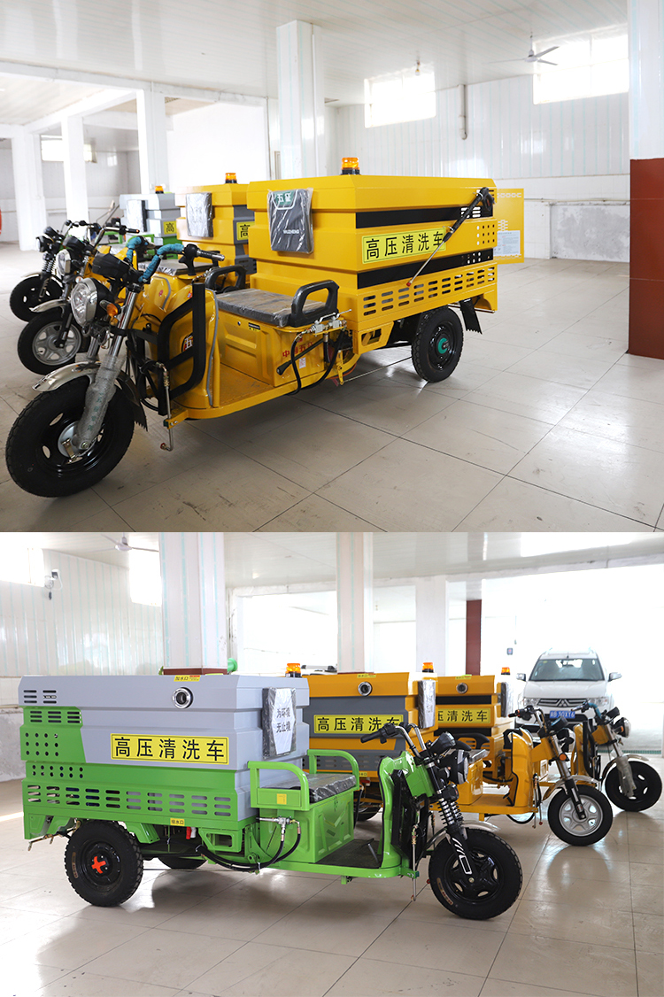 Xinyuan Electric High Pressure Cleaning Vehicle Property Road Surface Washing Vehicle with Various Nozzles Available for Long Endurance