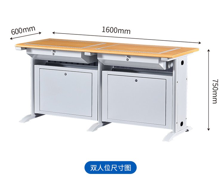 Student Flip Computer Training Table Single Person Flip Table Embedded Hidden Function Electric Classroom Machine Room Table Furniture Manufacturer