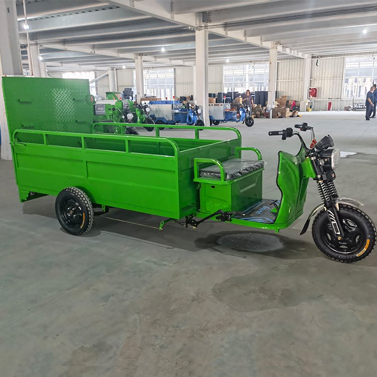 Sanitation Six Barrels Eight Barrels Cleaning Vehicle 8 Barrels Garbage Cleaning Vehicle Electric Three Wheels 6 Barrels Garbage Container Transfer Vehicle