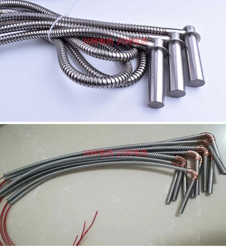 Industrial heating pipe manufacturer Xingke Electric Heating Batch Sales 316 stainless steel 300w precision electric heating rod with thermocouple