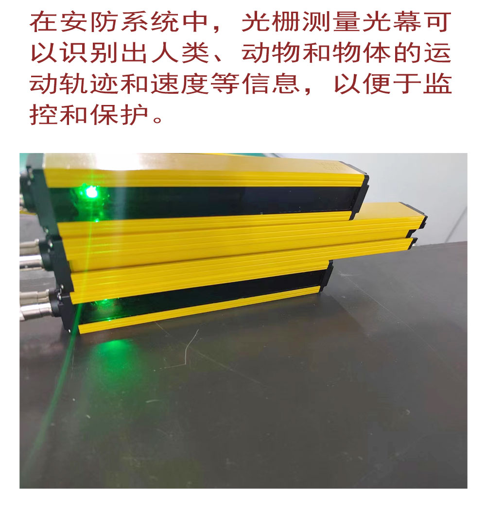 Measurement of the size, shape, and volume of light curtain grating objects, applied in the logistics and warehousing industry