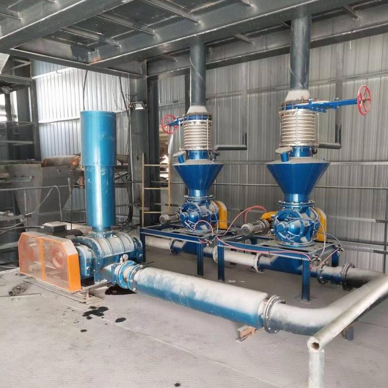 Sintered ash powder ash pneumatic conveying system Ash conveying Roots blower Carbon black particle conveying equipment