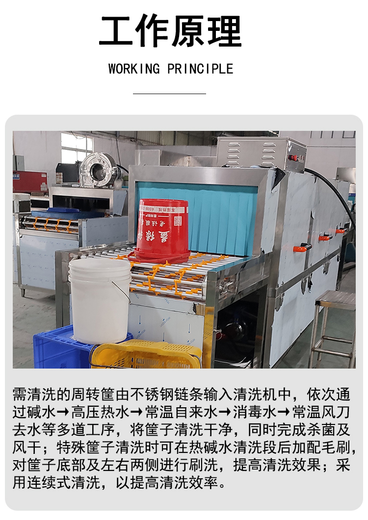 Xingyi Sauce Oil Bucket Washing Machine Fully Automatic Garbage Bucket Cleaning Machine Automatic Bucket Washing Equipment