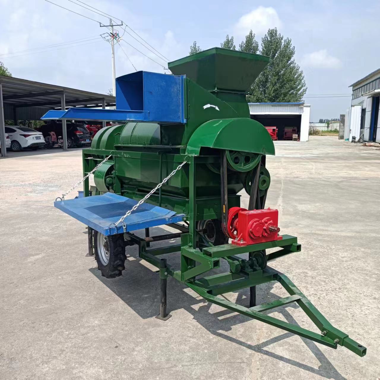 Large corn thresher, electric thresher, three-phase electric sorghum thresher