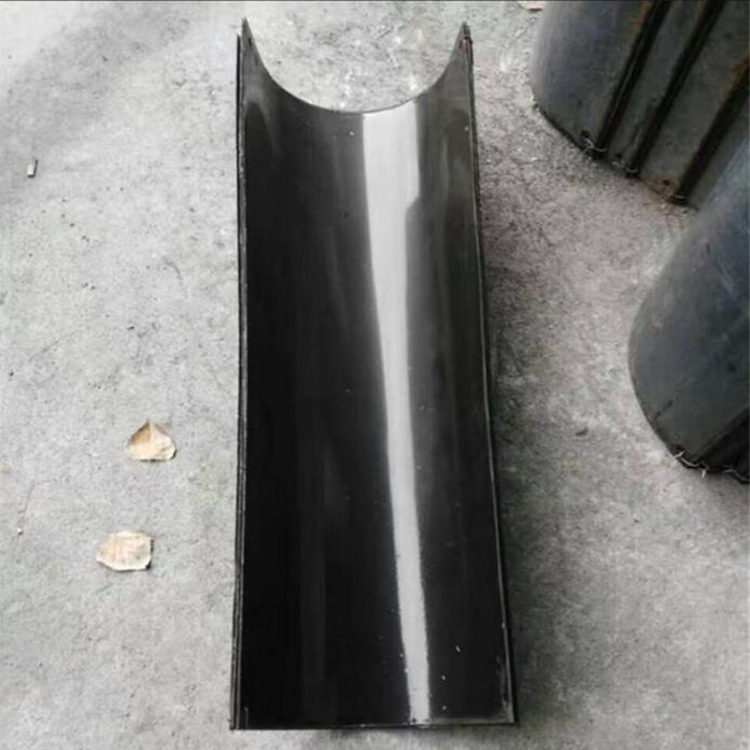 Enamel chute coal conveying equipment Thick coal chute Durable surface treatment Double sided enamel