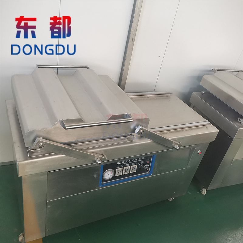 Customized Vacuum Packaging Machine for Sichuan Pepper and Bamboo Shoot Packaging Equipment Dongdu Double Room Leisure Food Packaging and Sealing Machine