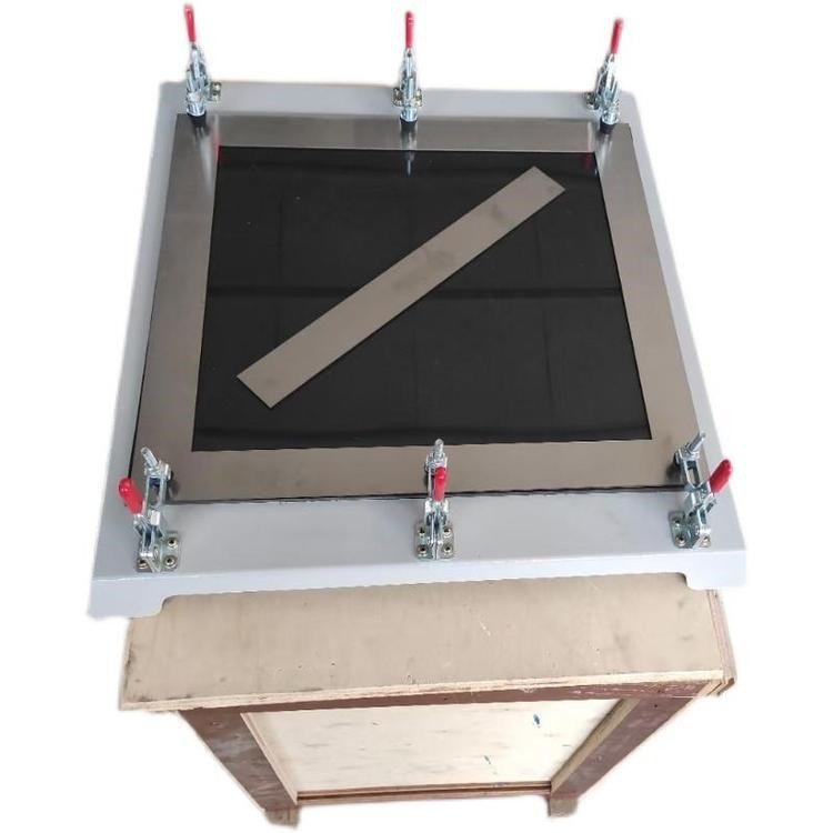 Waterproof coil coating forming mold frame, stainless steel 350X320X15mm coating mold frame