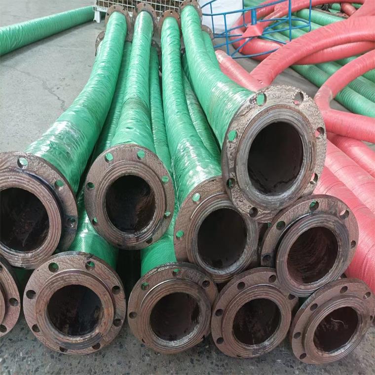 Yimao supplies high-pressure steel wire wound hydraulic hose, wear-resistant suction and drainage hose