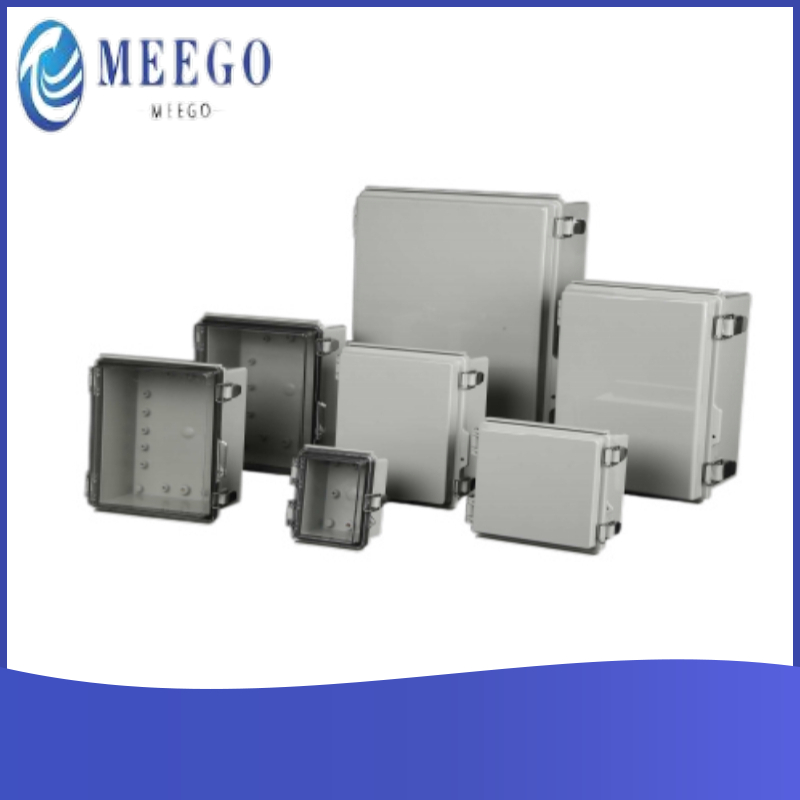 Chonghai Electronics waterproof plastic junction box, rust resistant stainless steel hinge support, customized and durable