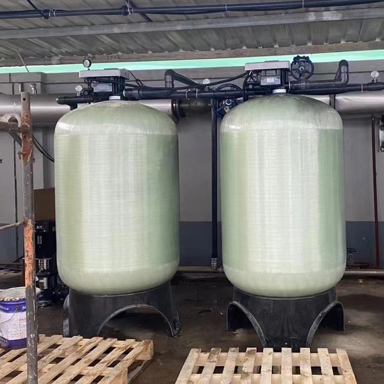 Integrated Water Softening Water Equipment System for Large Power Plant Boilers Single Valve Double Tank Softening Water Treatment Equipment