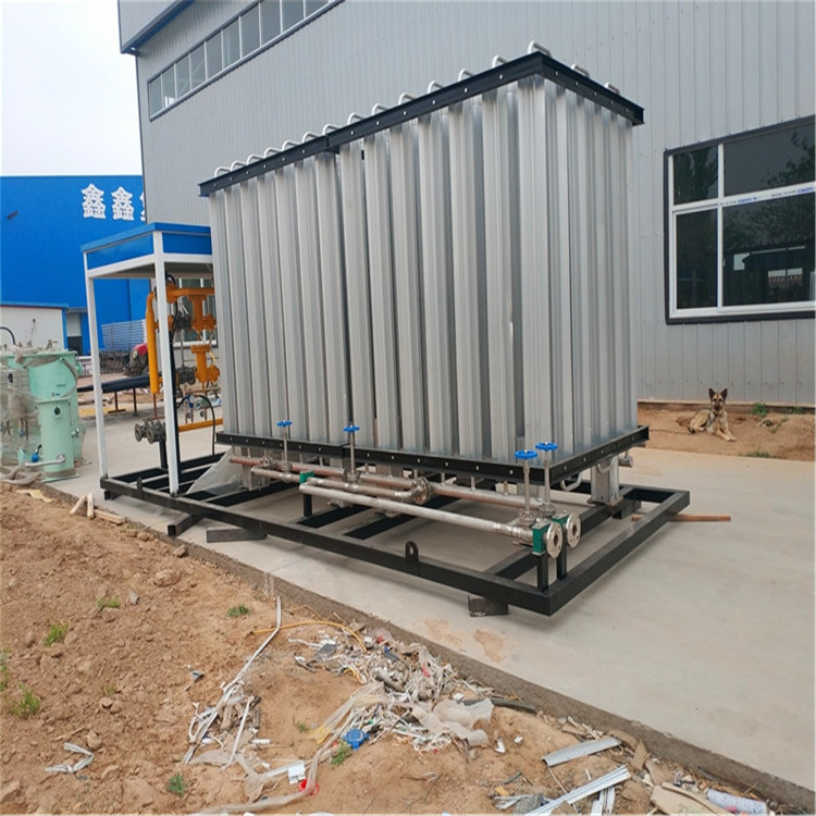 The manufacturer provides 400 square meters of small lng gasification equipment for the LNG gasification pry bottle group gasification station