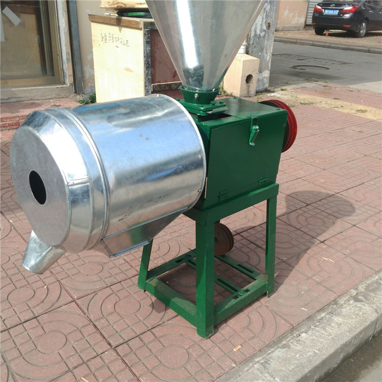 Three phase electric grinding head type flour mill, wheat and miscellaneous grain grinding and pasting machine, 278 medium speed electric flour mill