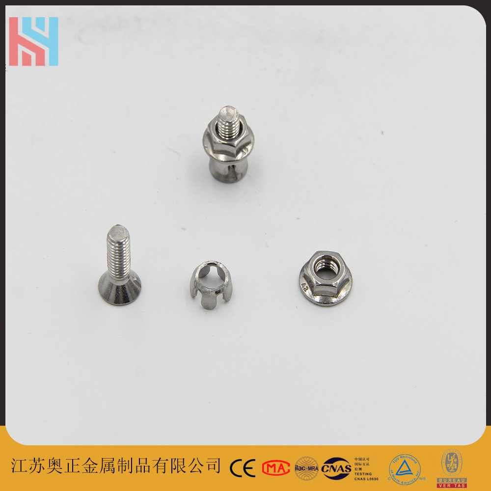 Xilida corrosion-resistant, acid and alkali resistant cement fiber board ceramic sheet 304M6 * 20 back bolt