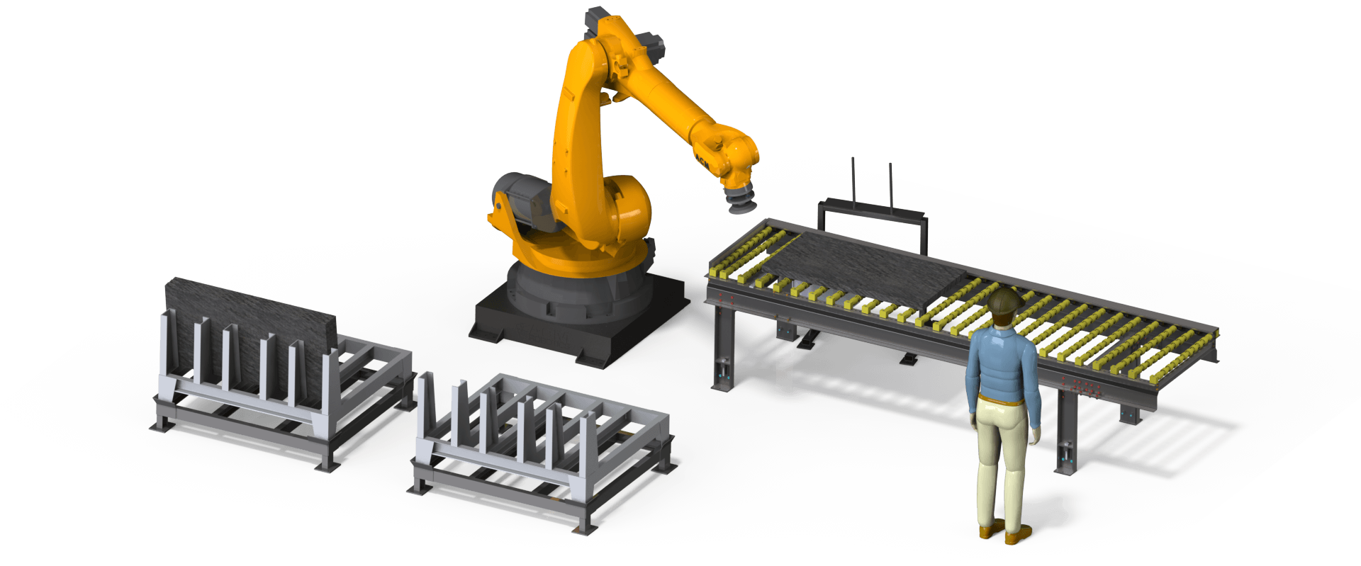 Automated Handling Robot Intelligent Control for Liquid Packaging Production Line of Paper Box Stacking Machine to