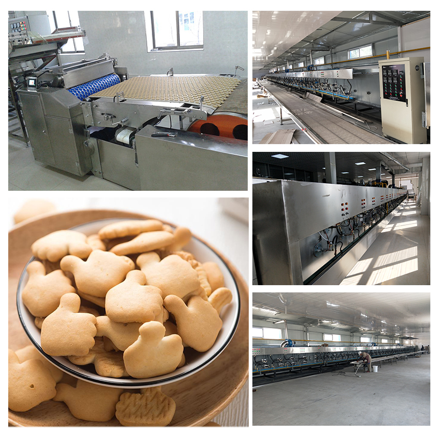 Biscuit processing equipment, bone type roller printing biscuit machine, electric tunnel oven