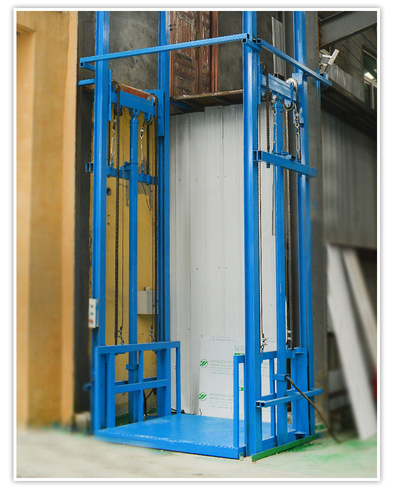 Longyu SJD Simple Freight Elevator Freight Lifting Platform Workshop Freight Lifting Elevator