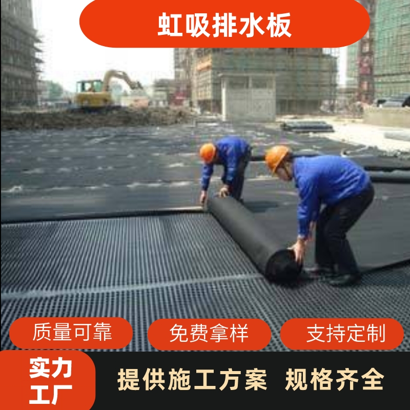 Aoxiang Geotechnical Factory Supplied Roof, Basement, Garage Roof, Plastic Concave and Convex Drainage Board in Stock