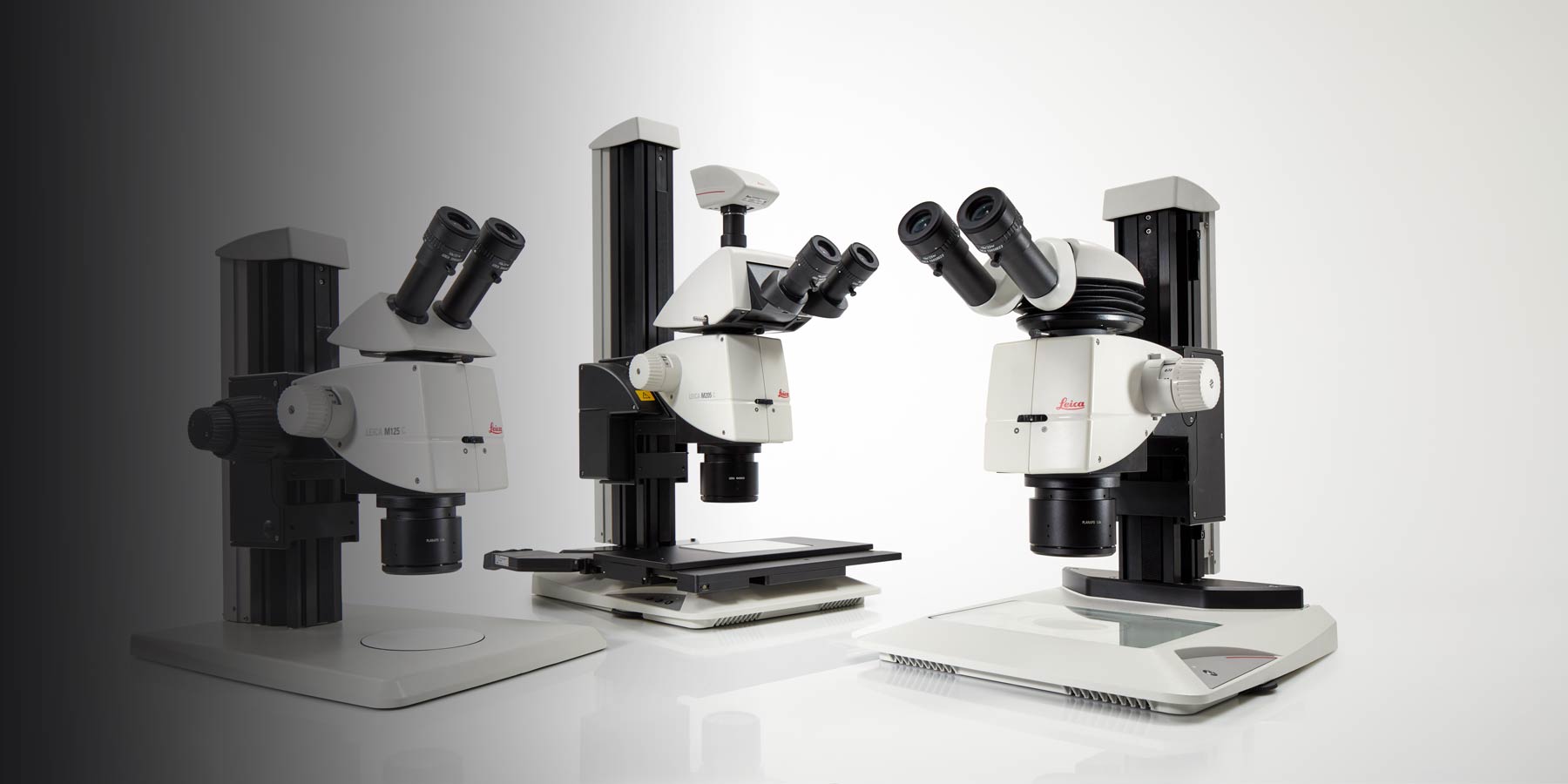 Leica body microscope S9D 80x continuous focusing function can be connected to the imaging system