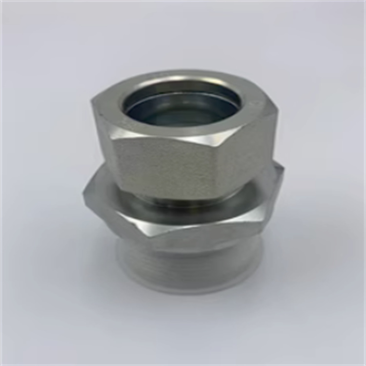 American PARKER ET20SCF three-way rotating nut transition joint carbon steel single ferrule connection