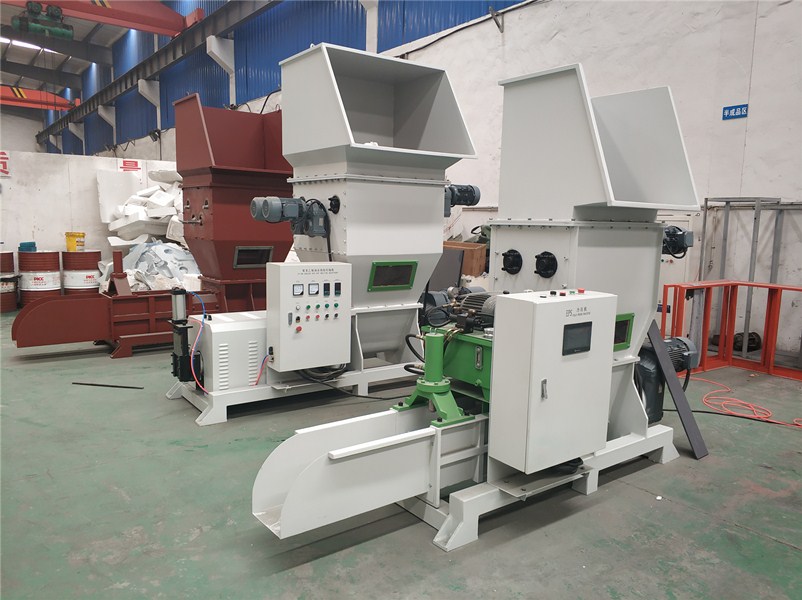 Processing customized GL-CP waste plastic foam recycling equipment EPS cold press