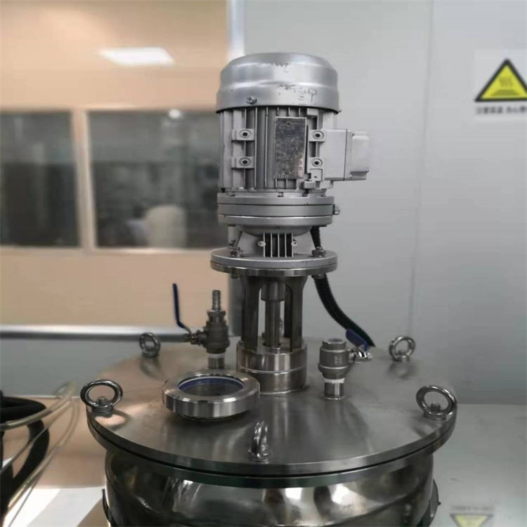 Automatic lifting stainless steel titanium reaction kettle with small footprint and good sealing performance