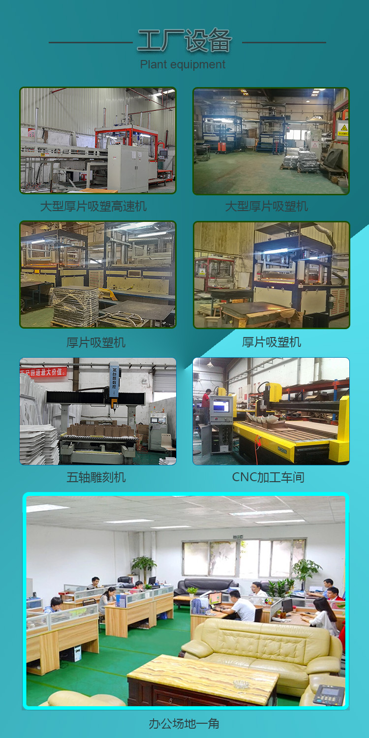 Display Supplies Blister Processing Acrylic Hand Bending Process ABS Plastic Tray Blister Forming