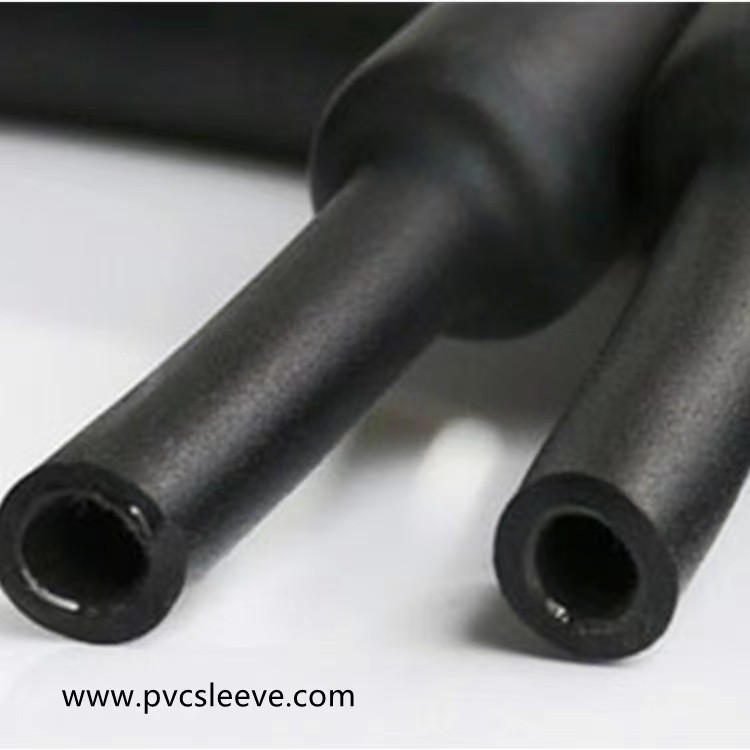 Dabixin black heat shrink pipe PE PVC polyolefin material 6mm shrink pipe wire end harness protection