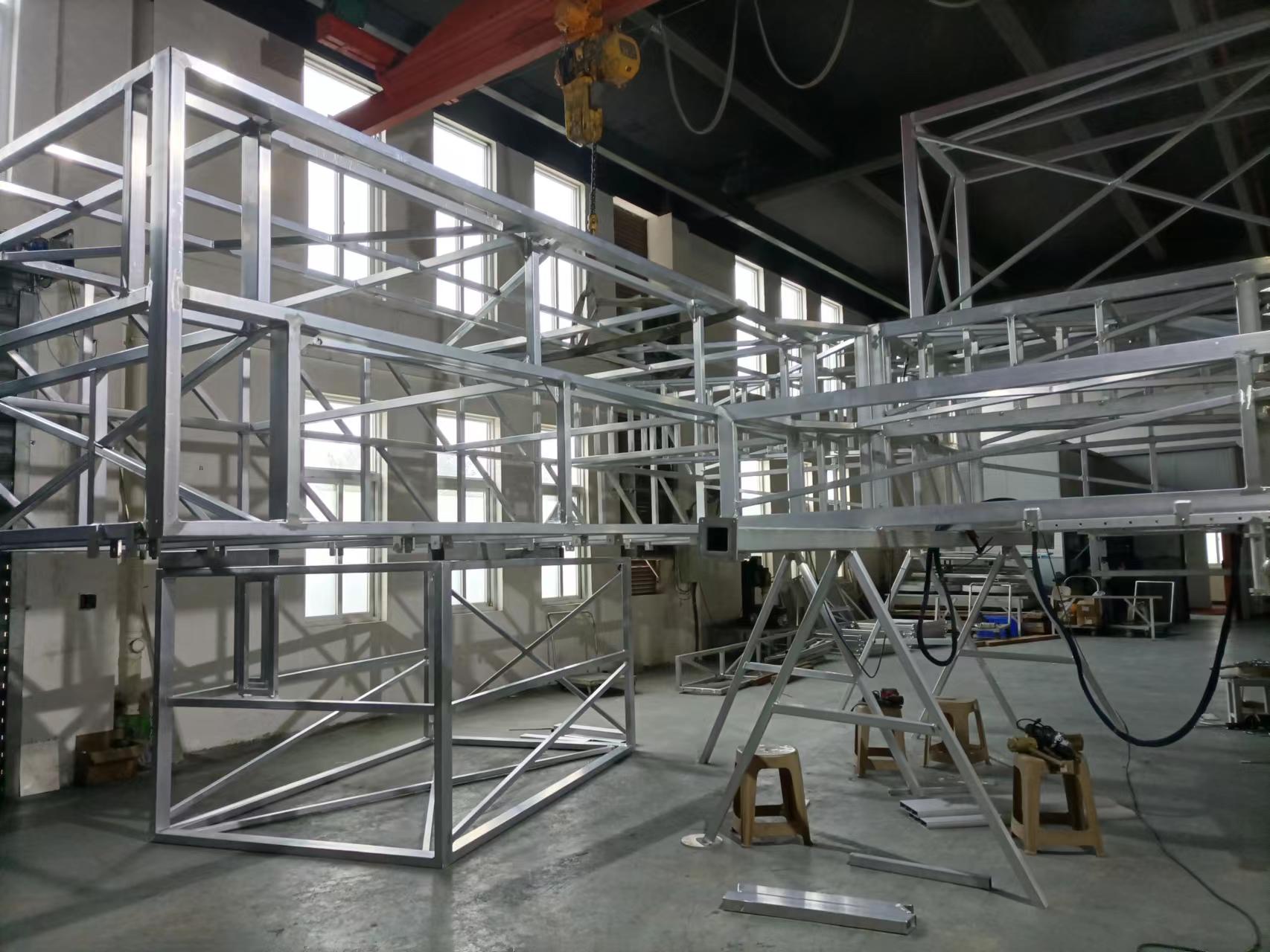 Production and processing manufacturer of aluminum alloy structural parts welding and body maintenance platform