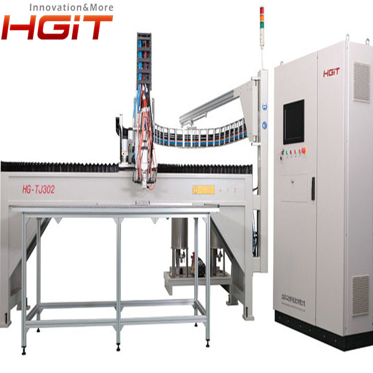 Cabinet sealing and gluing machine HGTJ302 sheet metal cabinet door panel surrounding gluing and sealing professional equipment