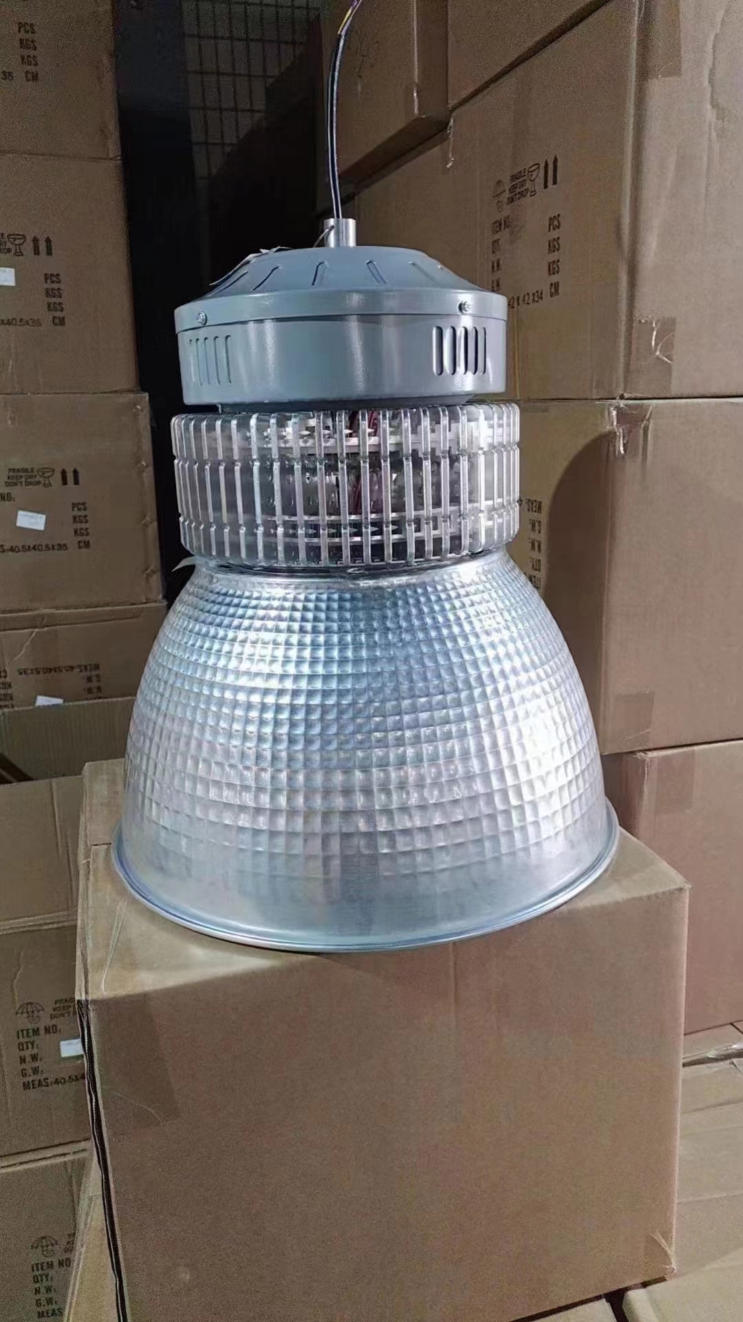 Jiuyi Warehouse Factory LED Mining Light_ Factory pendant lamp workshop high-power LED lighting 100W