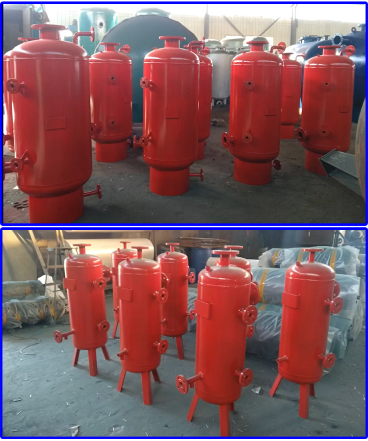 Horizontal gas storage tank Small buffer tank Steam compressed air Vertical lying down carbon steel stainless steel