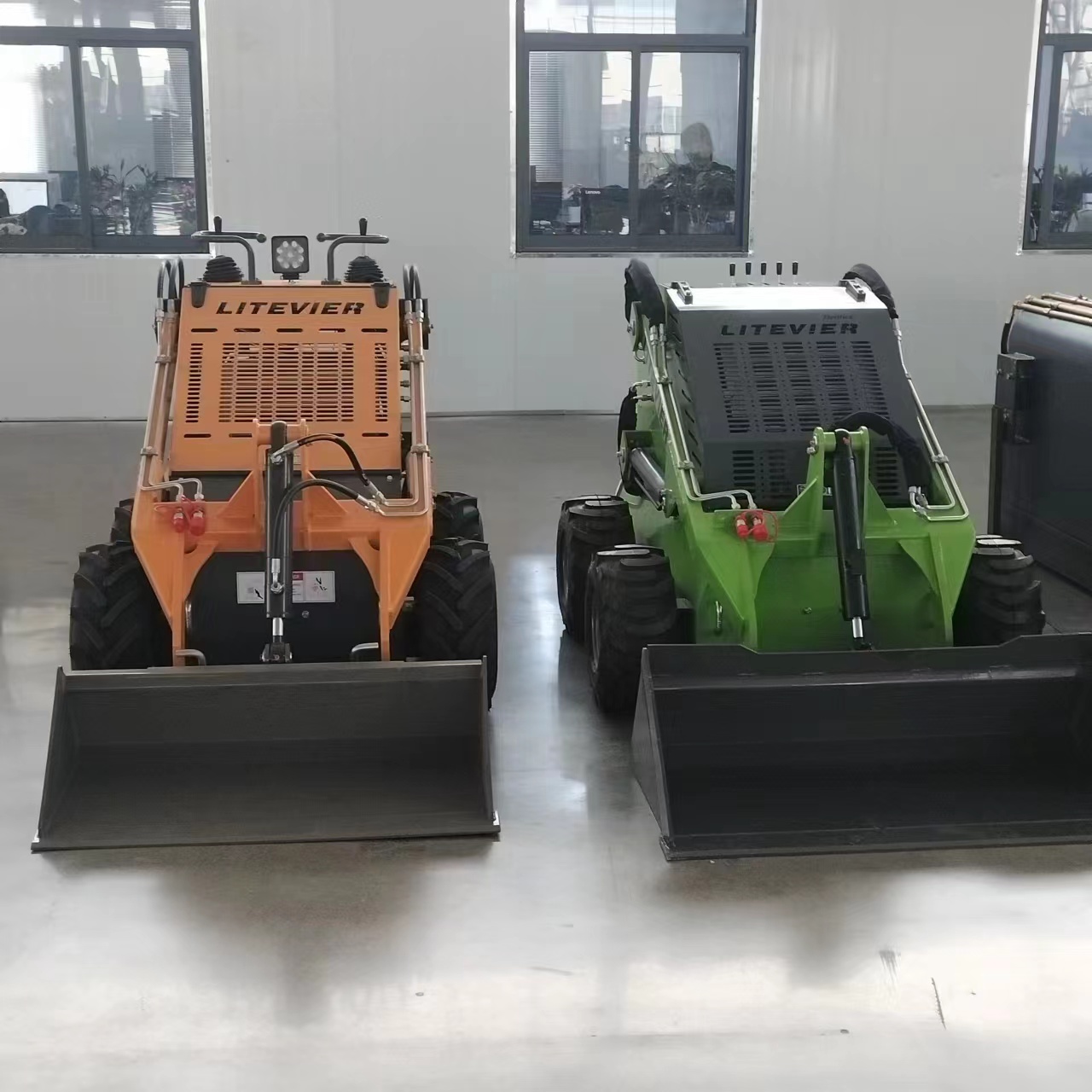 Zhongshou Heavy Industry Skid Steer Loader Four-wheel drive Mini Forklift Manufacturer